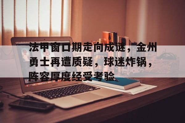 爱游戏体育-法甲窗口期走向成谜，金州勇士再遭质疑，球迷炸锅，阵容厚度经受考验的简单介绍